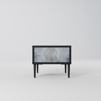 MUTED ARC Comodino in Finitura Nera