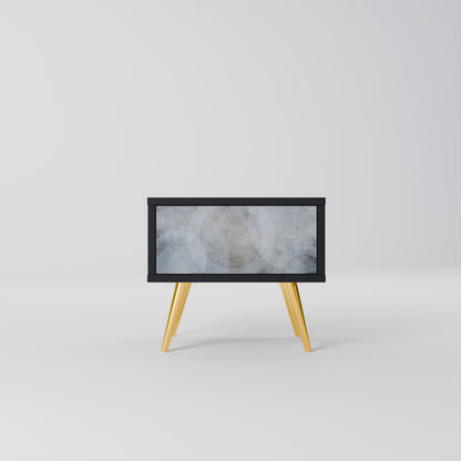 MUTED ARC Comodino in Finitura Nera