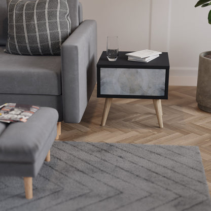 MUTED ARC Comodino in Finitura Nera