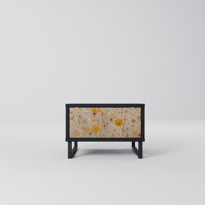 MORNING GLADE Comodino in Finitura Nera