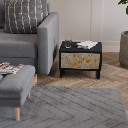 MORNING GLADE Comodino in Finitura Nera