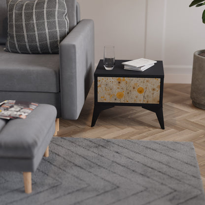 MORNING GLADE Comodino in Finitura Nera