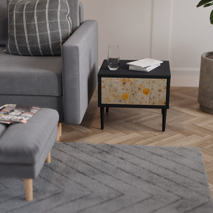 MORNING GLADE Comodino in Finitura Nera