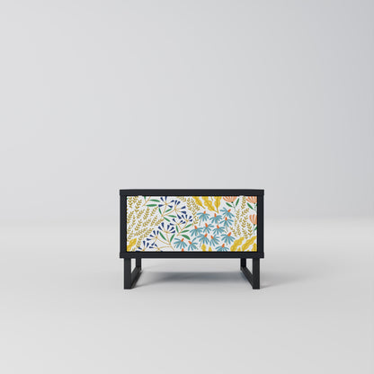 HELLO SPRING Comodino in Finitura Nera