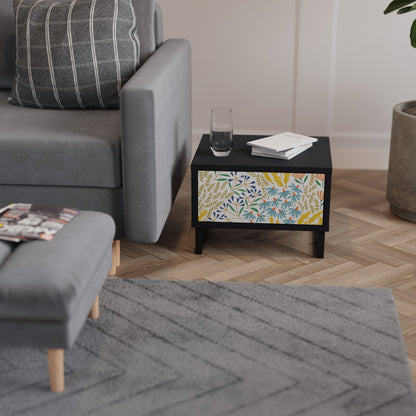 HELLO SPRING Comodino in Finitura Nera