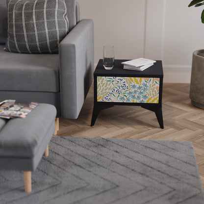 HELLO SPRING Comodino in Finitura Nera