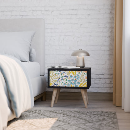 HELLO SPRING Comodino in Finitura Nera