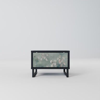 NIGHT LADY Comodino in Finitura Nera