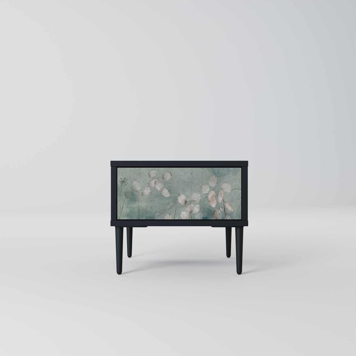 NIGHT LADY Comodino in Finitura Nera