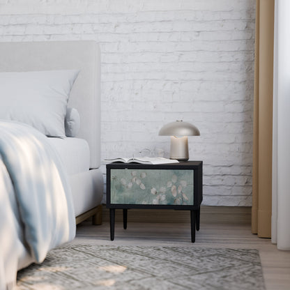 NIGHT LADY Comodino in Finitura Nera