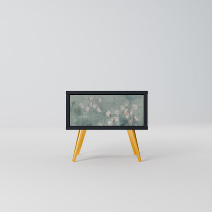 NIGHT LADY Comodino in Finitura Nera