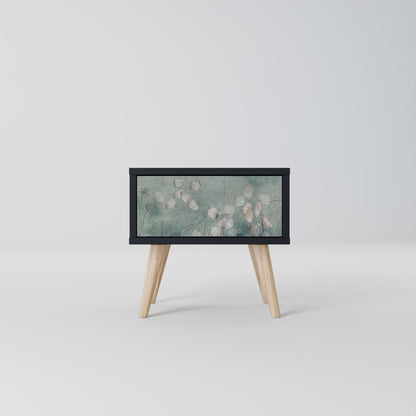 NIGHT LADY Comodino in Finitura Nera