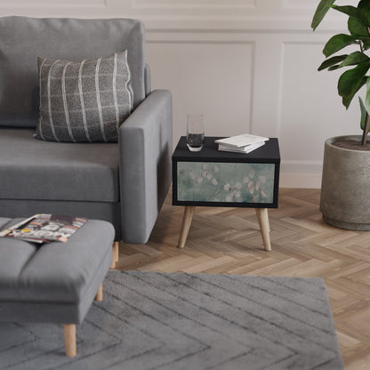 NIGHT LADY Comodino in Finitura Nera