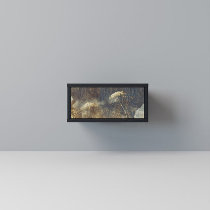 GENTLE POWER Comodino in Finitura Nera