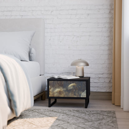 GENTLE POWER Comodino in Finitura Nera