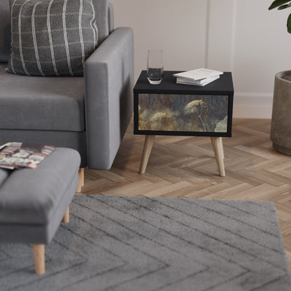 GENTLE POWER Comodino in Finitura Nera