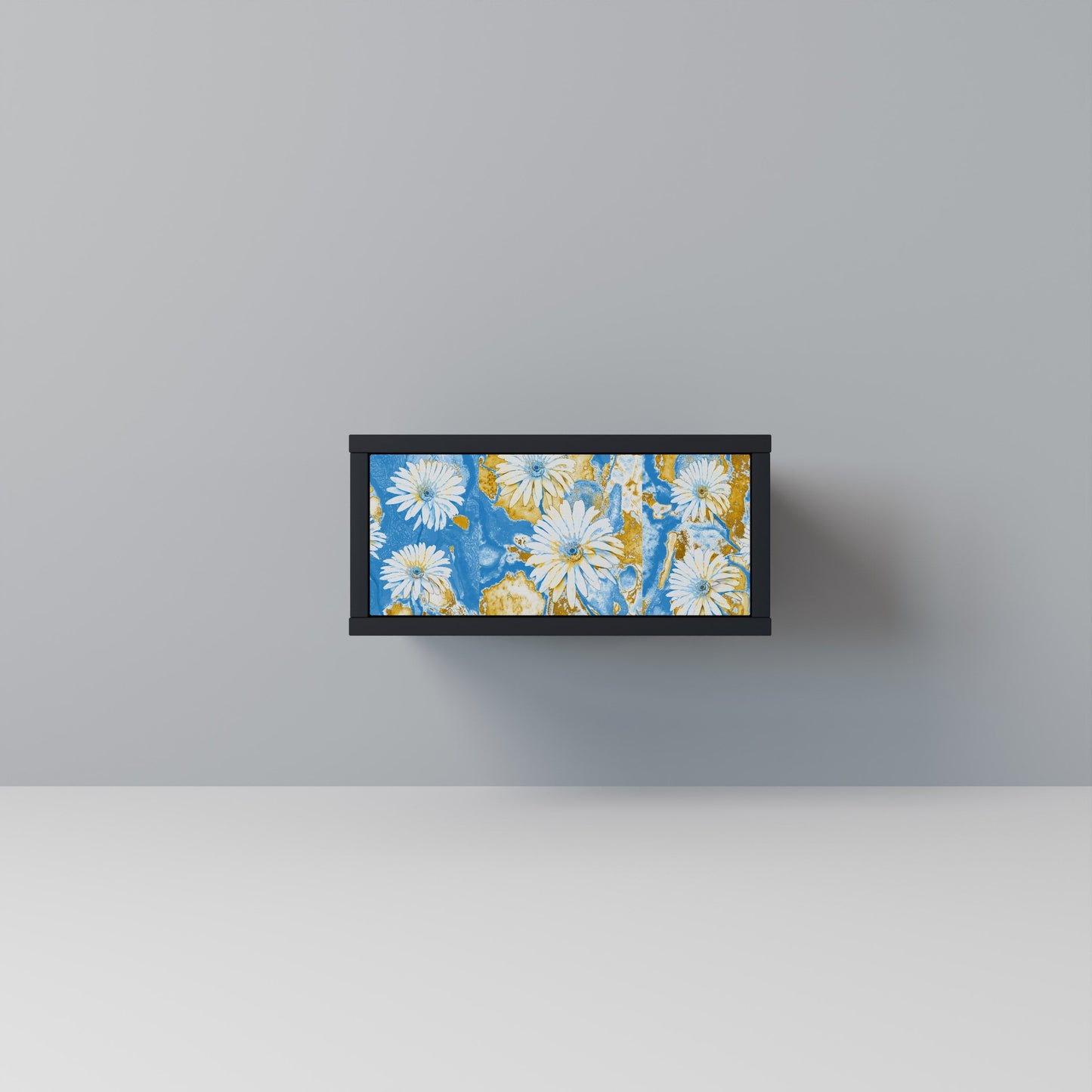 DAISY LUXE Comodino in Finitura Nera