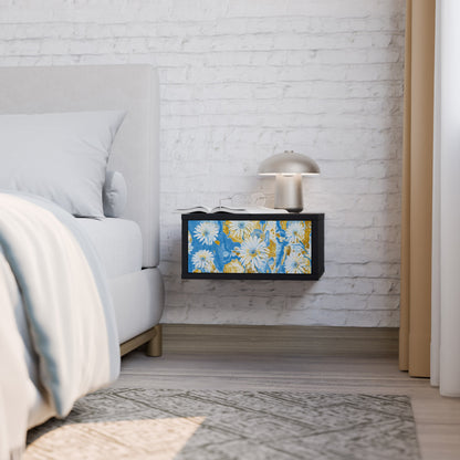 DAISY LUXE Comodino in Finitura Nera