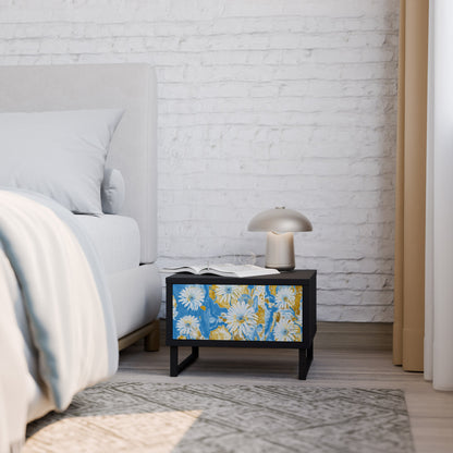 DAISY LUXE Comodino in Finitura Nera