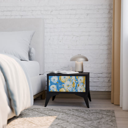 DAISY LUXE Comodino in Finitura Nera