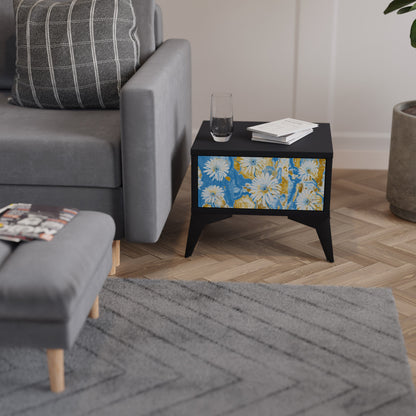 DAISY LUXE Comodino in Finitura Nera