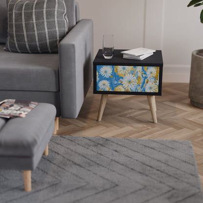 DAISY LUXE Comodino in Finitura Nera