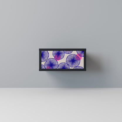 MAGIC NATURE Comodino in Finitura Nera