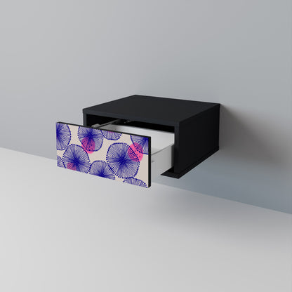 MAGIC NATURE Comodino in Finitura Nera