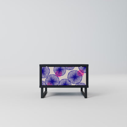 MAGIC NATURE Comodino in Finitura Nera