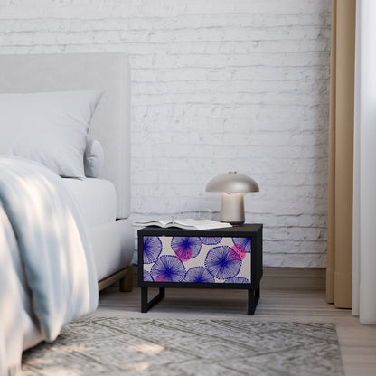 MAGIC NATURE Comodino in Finitura Nera