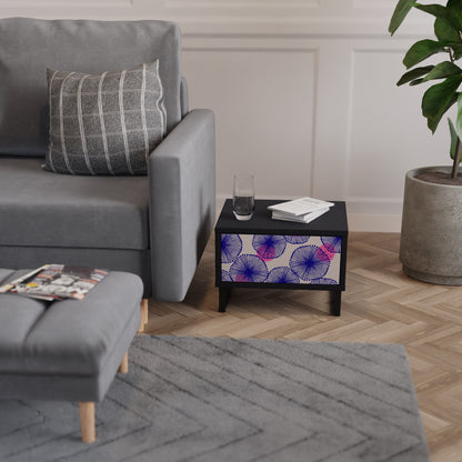 MAGIC NATURE Comodino in Finitura Nera