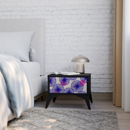 MAGIC NATURE Comodino in Finitura Nera