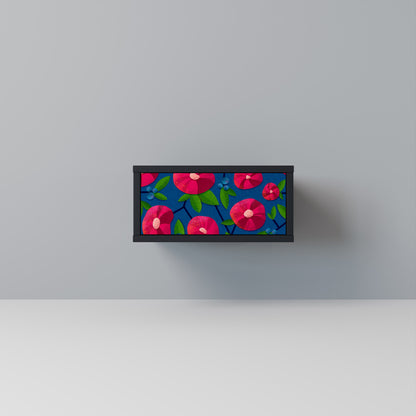 SPRING THOUGHTS Nightstand in Black Finish