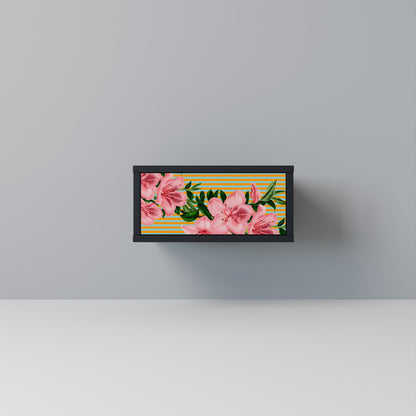 FRAGILE BEAUTY Comodino in Finitura Nera