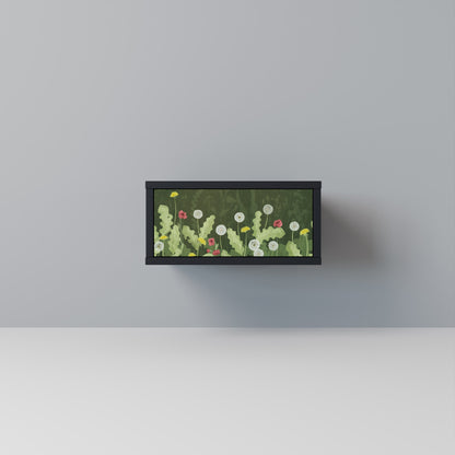 DANDELION AMUSE Comodino in Finitura Nera