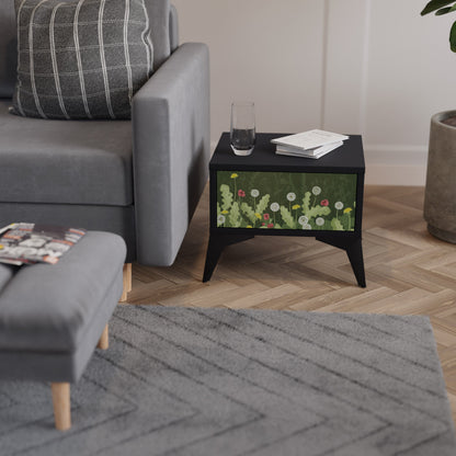 DANDELION AMUSE Comodino in Finitura Nera