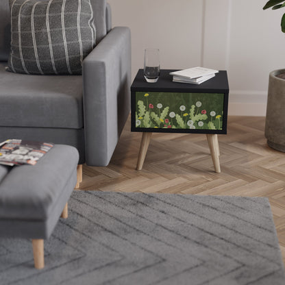 DANDELION AMUSE Comodino in Finitura Nera