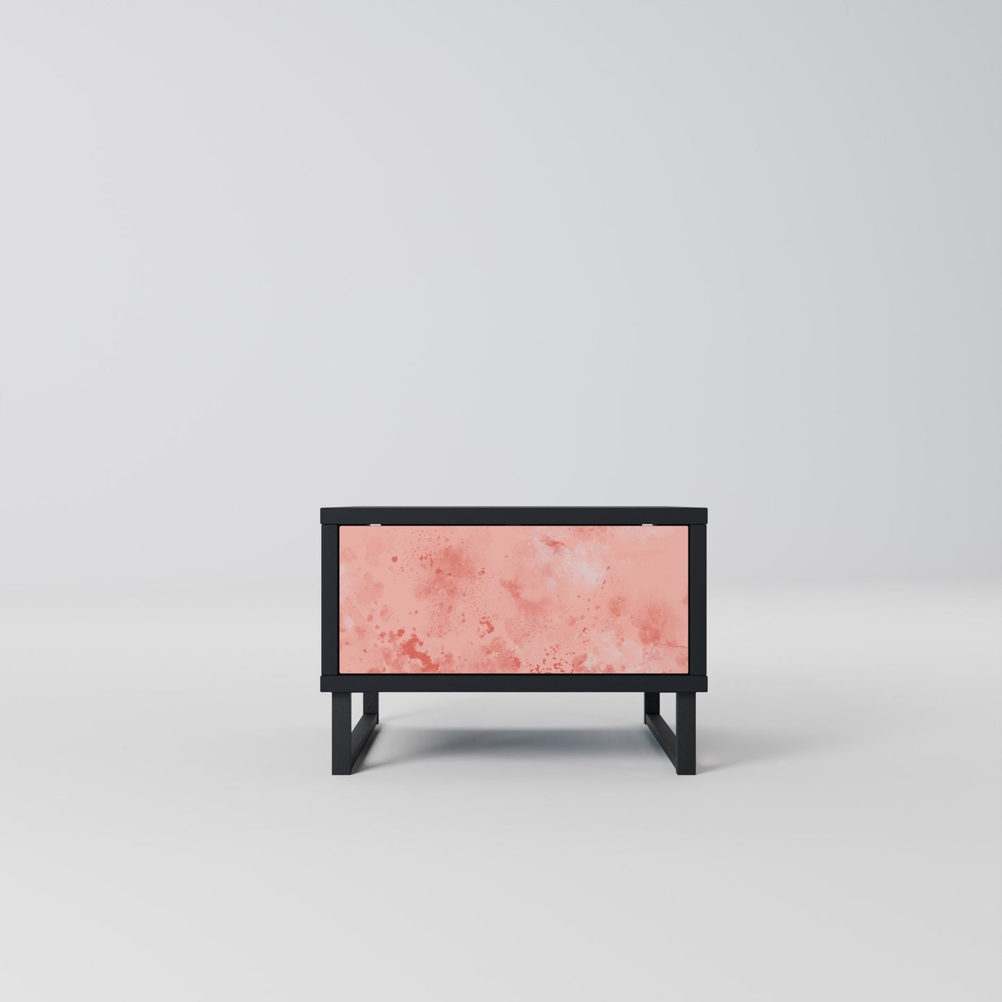 CRANE DANCE Comodino in Finitura Nera