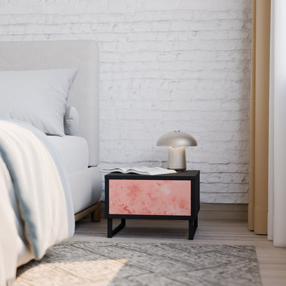 CRANE DANCE Comodino in Finitura Nera