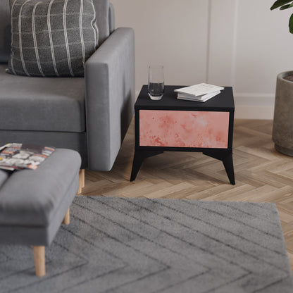 CRANE DANCE Comodino in Finitura Nera