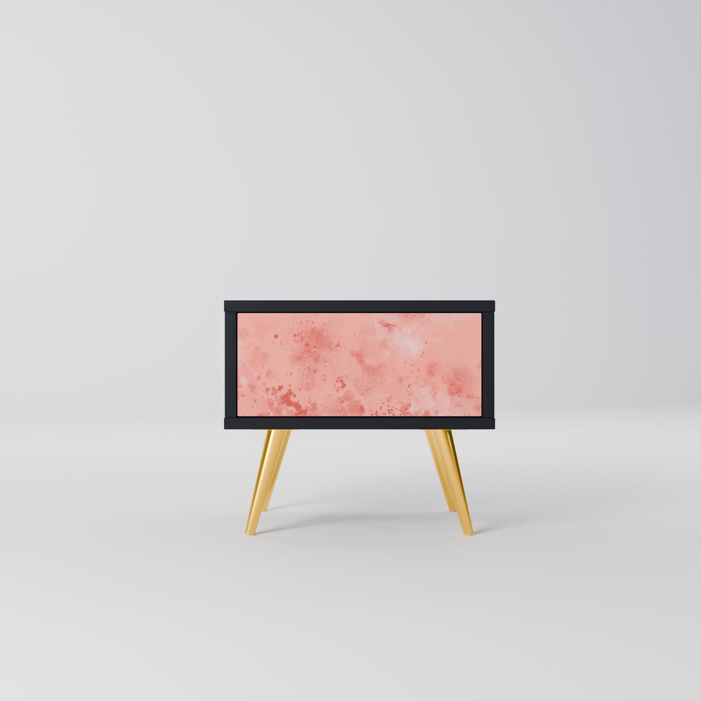 CRANE DANCE Comodino in Finitura Nera