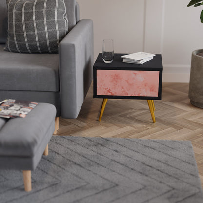 CRANE DANCE Comodino in Finitura Nera