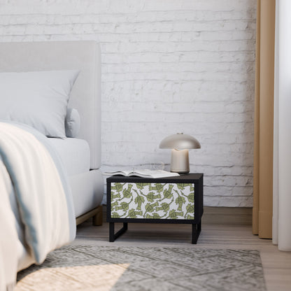 SEEDLING SONGBIRD Nightstand in Black Finish