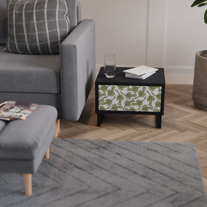 SEEDLING SONGBIRD Nightstand in Black Finish