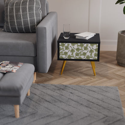 SEEDLING SONGBIRD Nightstand in Black Finish