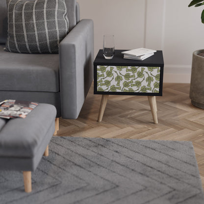 SEEDLING SONGBIRD Nightstand in Black Finish