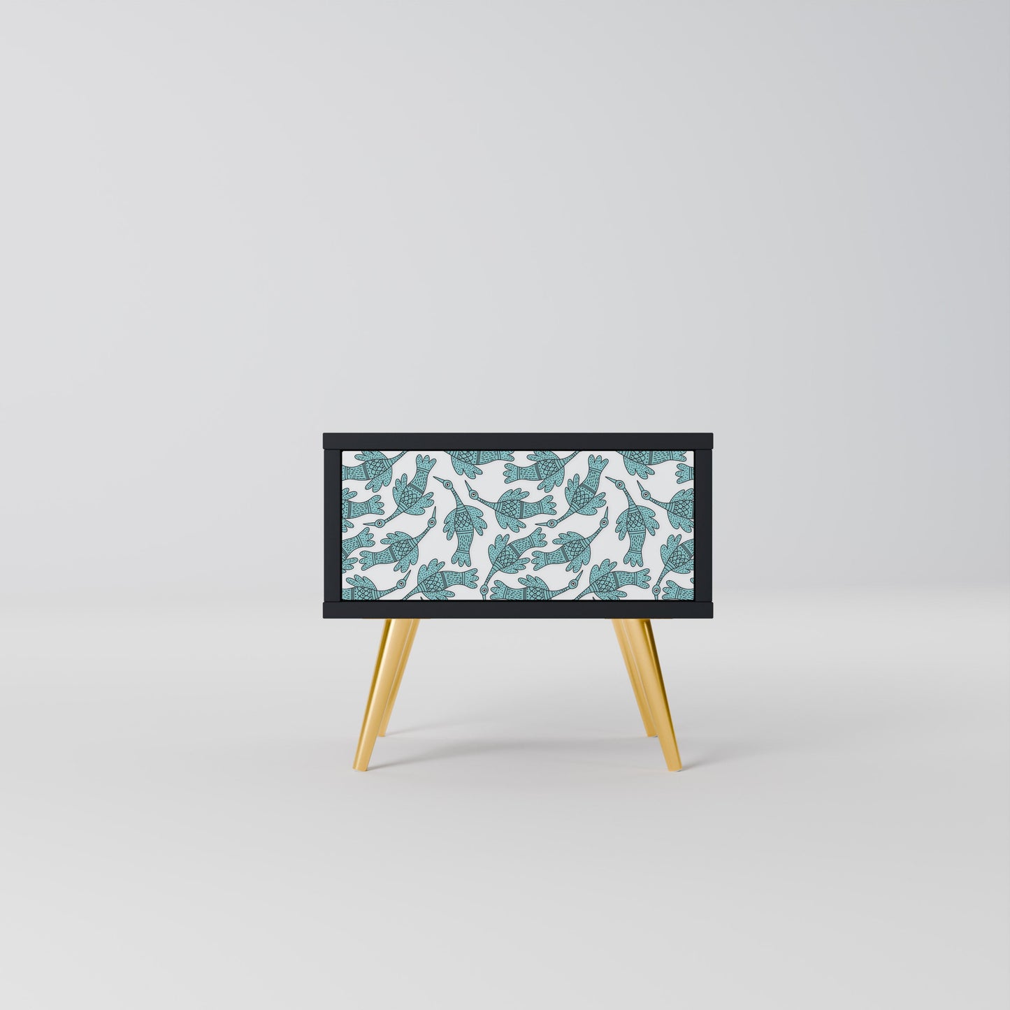 WATERSPOUT SONGIBIRD Comodino in Finitura Nera