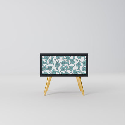 WATERSPOUT SONGIBIRD Comodino in Finitura Nera