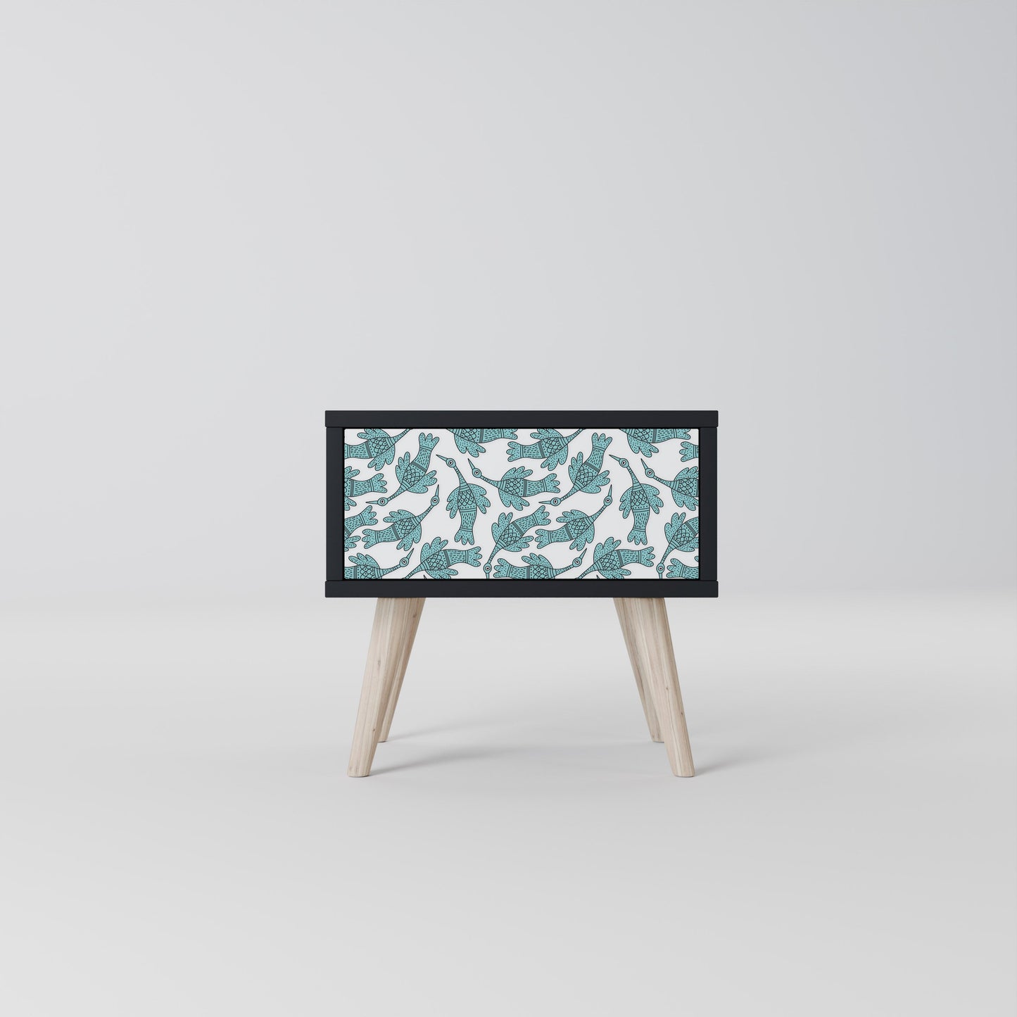 WATERSPOUT SONGIBIRD Comodino in Finitura Nera