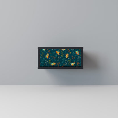 AUTUMN INSECTS Comodino in Finitura Nera